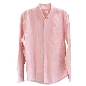 Men's GAP Pink Print Slim Fit Dress Shirt